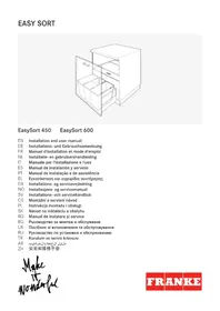 FRANKE EasySort 600 - Cestino
