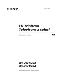 Trinitron KV-29FX20 SONY