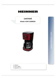 Heinner HCM-1500RDIX - Kávéfőző gép
