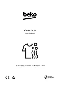 Інструкція BEKO BMM5DFO5741WPB пральна машина