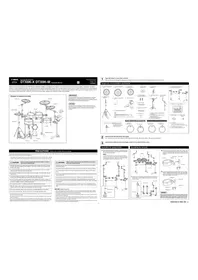 Notice YAMAHA DTX8K-M BLACK FOREST Batterie électronique