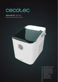 Notice CECOTEC CHILLIN ICE 1200 GO çamaşır makinesi