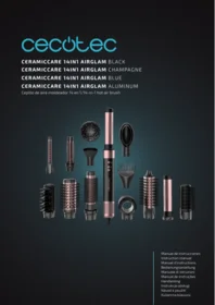 Notice CECOTEC CERAMICCARE 14IN1 AIRGLISSE Saç maşası
