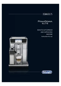 DELONGHI PrimaDonna Elite ECAM 650.75.MS - Coffee machine