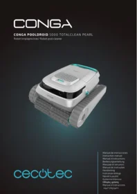 Notice CECOTEC CONGA POOLDROID 5000 TOTALCLEAN PEARL ULTRA مكنسة كهربائية