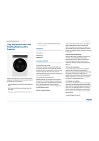 HAIER HWF12DW1 - Lave-linge