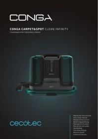 Notice CECOTEC CONGA CARPETSPOT CLEAN INFINITY Aspiratör