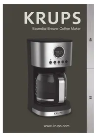 Manual KRUPS ESSENTIAL EC771 Coffee maker