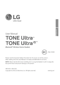 Tone Ultra HBS-830 LG