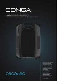 Notice CECOTEC CONGA POOLDROID AQUASKATER مكنسة كهربائية