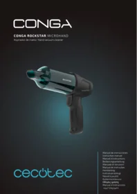 Notice CECOTEC CONGA ROCKSTAR MICRO HAND مكنسة كهربائية