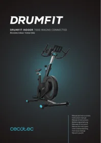Notice CECOTEC DRUMFIT INDOOR 7000 MAGNO CONNECTED Sprzęt fitness