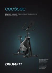 Notice CECOTEC DRUMFIT INDOOR 15000 MAGNETIC CONNECTED A90 EU01 007246 Sprzęt fitness