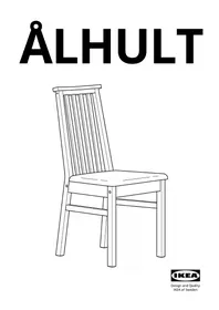 IKEA ÅLHULT 205.818.18 - Chaise