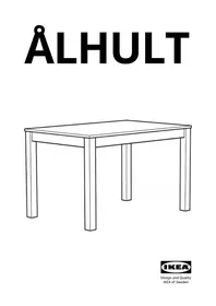 IKEA ÅLHULT 606.007.68 - Table