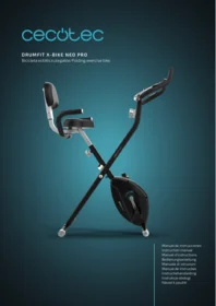 Notice CECOTEC DRUMFIT X BIKE NEO PRO Sprzęt fitness