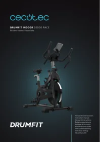 Notice CECOTEC DRUMFIT INDOOR 20000 RACE Sprzęt fitness