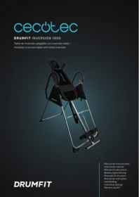 Notice CECOTEC DRUMFIT INVERSION 1800 Sprzęt fitness