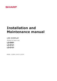 SHARP LD-D091 - Monitor