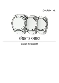Notice GARMIN FENIX 8 PRO Montre connectée
