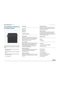 HCF200FI HAIER