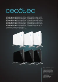 Notice CECOTEC EADY WARM 6700 CRYSTAL CONNECTION Pralka