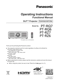 PT-RQ6 PANASONIC