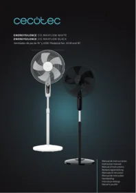 Notice CECOTEC ENERGYSILENCE 515 MAXFLOW A90 EU01 008297 Wentylator sufitowy
