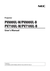 SHARP NP-PV710UL - Projector