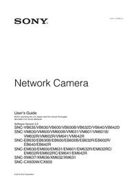 SNC-VM631 SONY