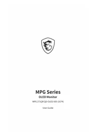 MPG 271QR QD-OLED X50 MSI