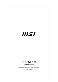 MSI PRO B850M-P WIFI - Motherboard