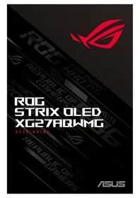 ASUS ROG Strix XG27AQWMG - Monitor