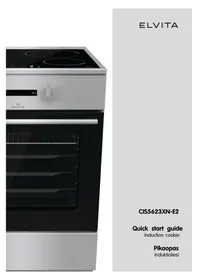 Manual Elvita CIS5623XN-E2 Cooker