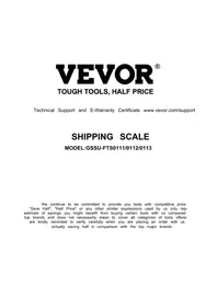 GSSU-FTS0111 Vevor