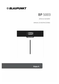 Manual BLAUPUNKT BP5003 Báscula