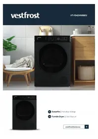 Instrukcja VESTFROST VT-FD42HN90EU Suszarka do bielizny