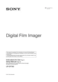 UP-DF760 SONY
