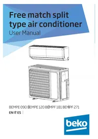 Manual BEKO BEMPE 090 Aire acondicionado