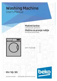 Manuali BEKO WTV 7533 XB Lavatrice