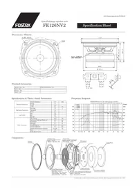 Notice FOSTEX FE126NV2 Non catégorisé