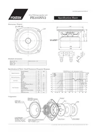 Notice FOSTEX FE103NV2 Non catégorisé