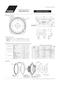 Notice FOSTEX FE166NV2 Non catégorisé