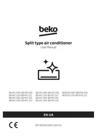 Інструкція BEKO BEEPGE 120 кондиціонер