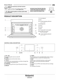 Manual HOTPOINT HACW9O7PHTSB Horno