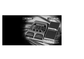 DIGITECH RP200 - Multi-effet pour guitare