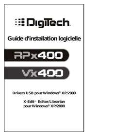 DIGITECH USB INSTALL - Interface audio USB