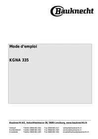 BAUKNECHT KGNA 335 - Réfrigérateur combiné