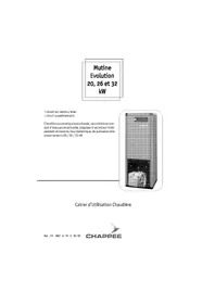 Notice CHAPPEE MUTINE CF 26 KW Chaudière à bois