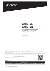 Manual KENWOOD EXCELON XM77TWL Speakers